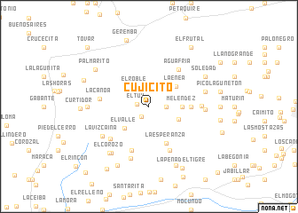 map of Cujicito