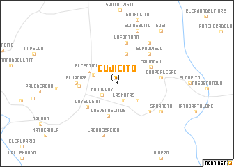 map of Cujicito
