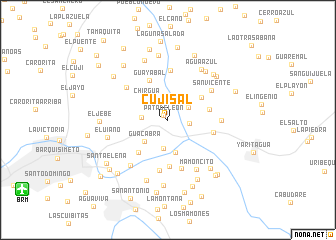 map of Cujisal