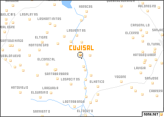 map of Cujisal