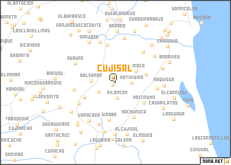 map of Cujisal