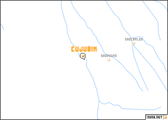 map of Cujubim