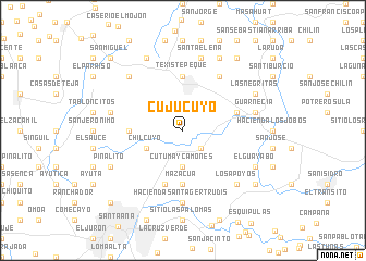 map of Cujucuyo