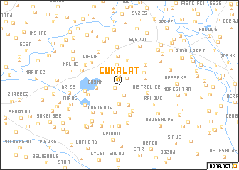 map of Cukalat