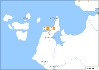 map of Cukas