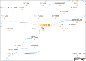 map of Çukurca