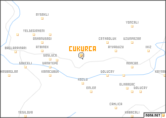 map of Çukurca