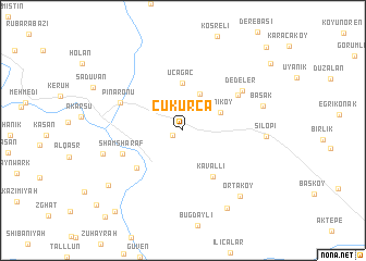 map of Çukurca