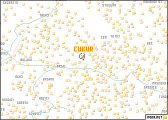 map of Čukur