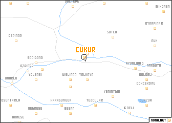 map of Çukur