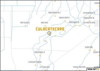 map of Culacatecapo