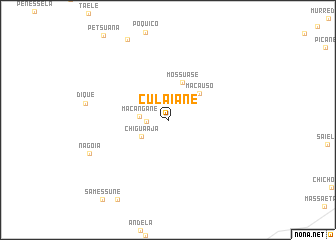 map of Culaiane