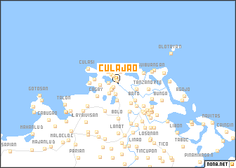 map of Culajao