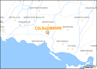 map of Culajuibampo