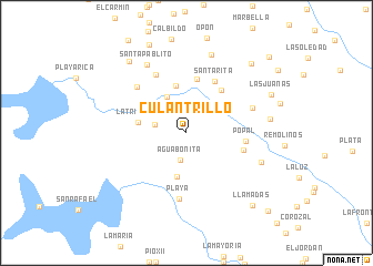 map of Culantrillo