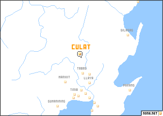map of Culat