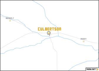 map of Culbertson