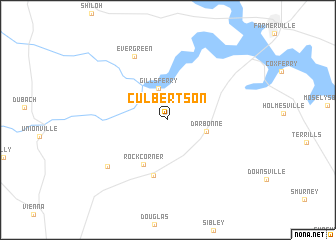map of Culbertson