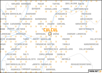 map of Culcul