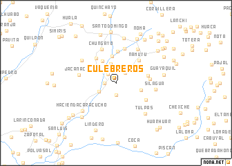 map of Culebreros
