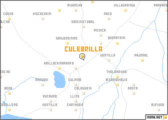 map of Culebrilla