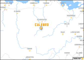 map of Culebro