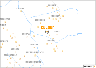 map of Culgur