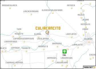 map of Culiacancito