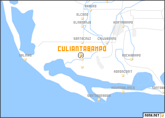 map of Culiantabampo