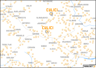 map of Culići