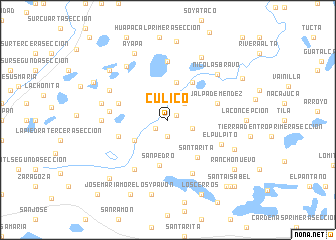 map of Cúlico