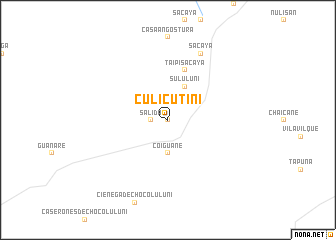 map of Culicutini