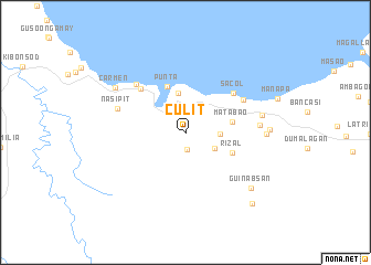 map of Culit