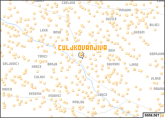 map of Čuljkova Njiva