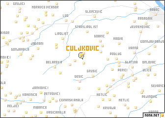 map of Culjković