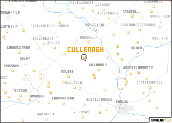 map of Cullenagh