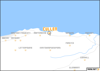 map of Cullen
