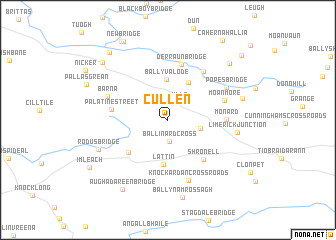 map of Cullen