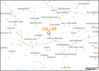 map of Cullen