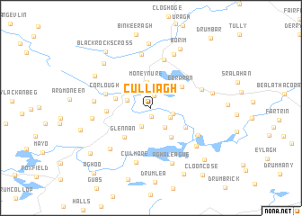 map of Culliagh