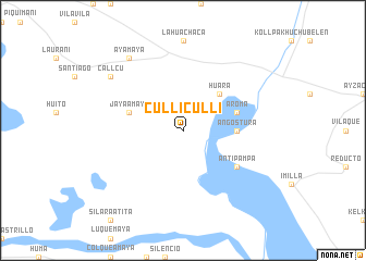 map of Culli Culli