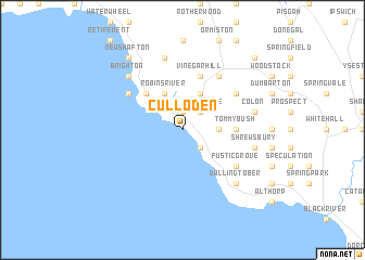 map of Culloden