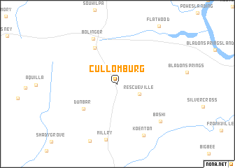 map of Cullomburg