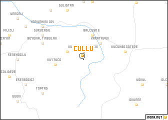 map of Çullu