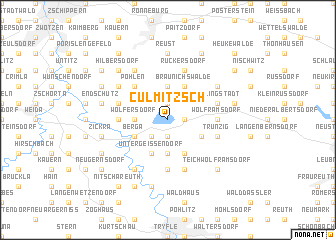 map of Culmitzsch