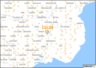 map of Culob