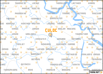 map of Cư Lộc