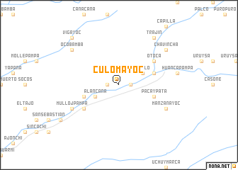 map of Culomayoc