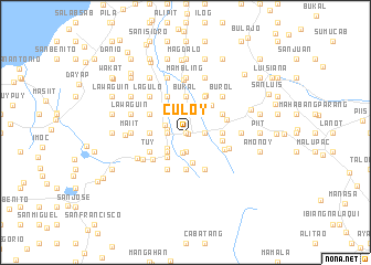 map of Culoy