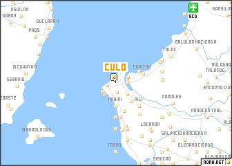 map of Culo